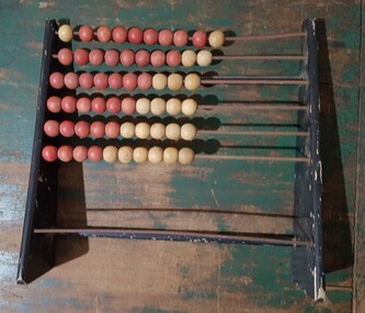 Abacus / Wicker Clothes Basket