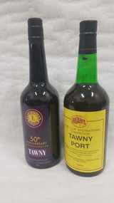 Container - Numurkah Lions Club Anniversay Port Bottles x 2, Monichinos Winery