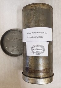 Domestic object - Nutloaf Tins x 2, Certificate, History information (Willow), Willow Ware Australia