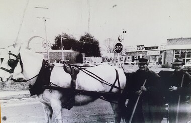Photograph - Photo-Street cleaners, 1970's