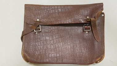 Container - Leather School Bags x 2