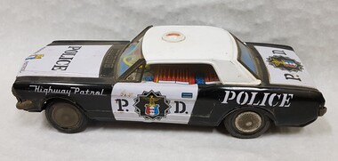 Leisure object - Tin, toy police car