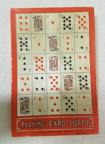 Playing Card Lotto Game