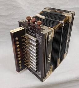 Button Accordion in case (Grand Organ)