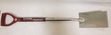 Tool - Commemorative Spade - V/Line Award for Railway Gardens