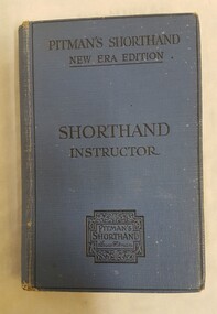 Book - Shorthand Book, Pitman's Shorthand Instructor (1929)