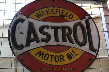Sign - Castrol sign