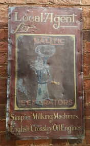 Sign - "Baltic Separators" sign