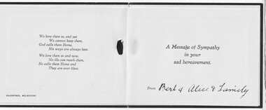 Card - Sympathy Card