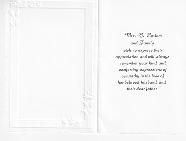 Card - Sympathy Card