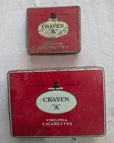 Container - Cigarette Tin (Craven A) x 2