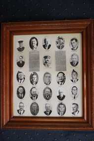 Honour Board - Framed photographs, Hazel Marsh