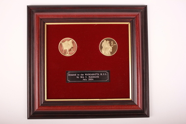 Coin - Framed coins, Royal Australian Mint, 1990