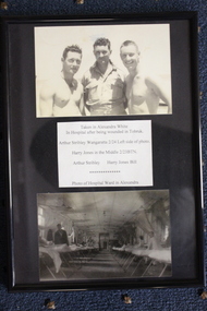 Photograph - Framed photographs, Private Henry Jones and Arthur Stribley