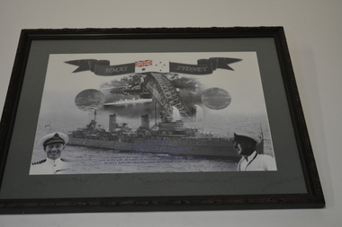 Framed Print, HMAS Sydney