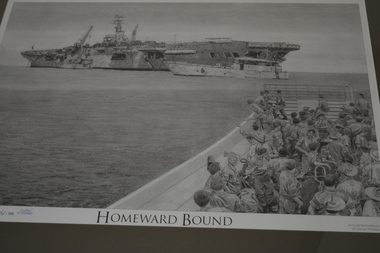 Framed print, HMAS Sydney, 2008