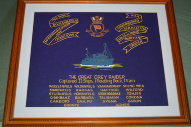 Print - Framed print, The Great Grey Raider