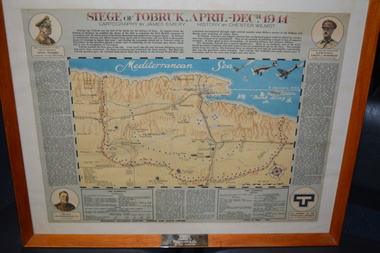 Poster - Framed poster, Tobruk