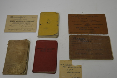 Collection of six Soldiers books