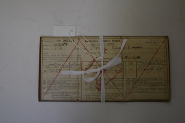 Document - AMF Army Driving Licence, Kenneth Edward Forster