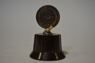 Mounted Medallion and Medal, SGT M HARRIS V22764