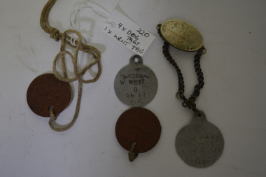 Memorabilia - Identification Tags