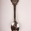 Silver plated teaspoon with rising sun badge 