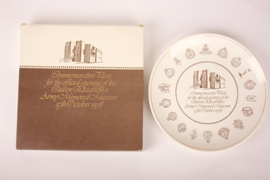 Ceramic - Commemorative Plate, Crown Lynn Potteries Limited, 1978