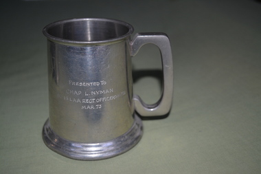 Memorabilia - Tankard, c. March 1973