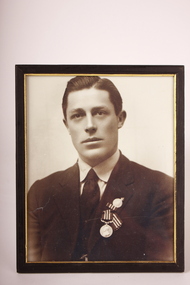 Photograph - Framed Photograph, L.Cpl. Harold Prest M.M, Unknown