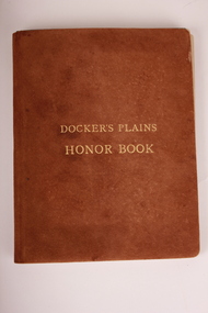 Honor Book, Docker's Plains