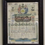 Framed poster recording the nations’s voluntary effort during the Great War