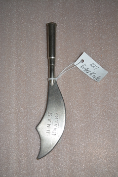 Stainless steel blade with handle made from 303 round/cartridge
