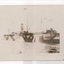 Faded photograph of war ship