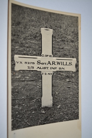 Photograph, SGT A R Wills