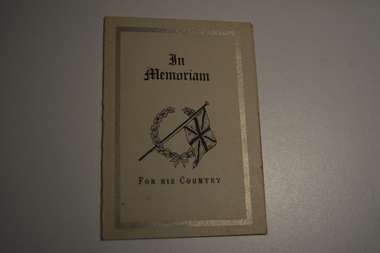 Card, c 1918