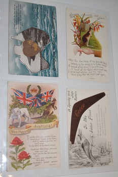 Ten postcards and 25 photographs