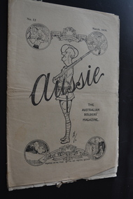 Magazine, AIF Printing Section, Aussie - The Australian Soldier's Magazine, March 1919