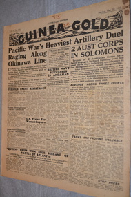 Newspaper, Guinea Gold, 20/5/1945