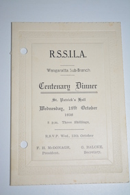 Cream  parchment card with embossed border
