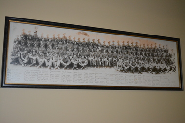 Framed Photograph, 2/24 Australian Infantry Battalion A Company, c1940