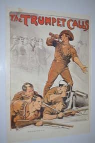 Poster, The Trumpet Calls, 1918