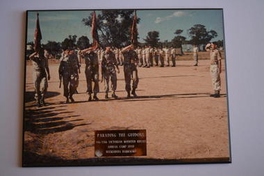Memorabilia - Photograph, Parading the Guidons, 1959
