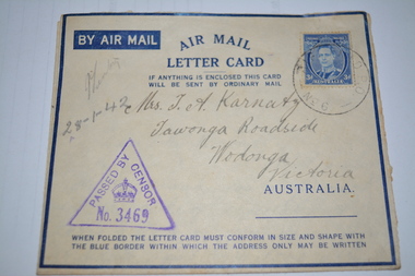 Letter - Handwritten letters