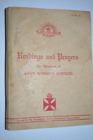 Booklet - Readings and Prayers