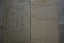 Green bound folder contains handwritten records of service and numerous training and annual inspection certificates.