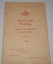 Soft cover pamphlet with red lettering containing 18 pages including diagrams