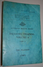 Manual, Infantry Training Volume 4 Part 2 The Platoon (1967), 30/6/1967