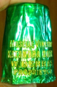 A Wine Bottle Cover, early 20th century