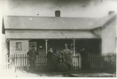 Photograph - Black and white photograph, Lake Bolac Post Office Opening, 1887